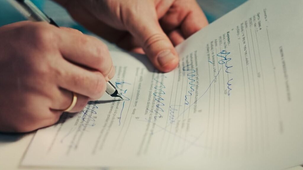 Legal business contract – PDF free